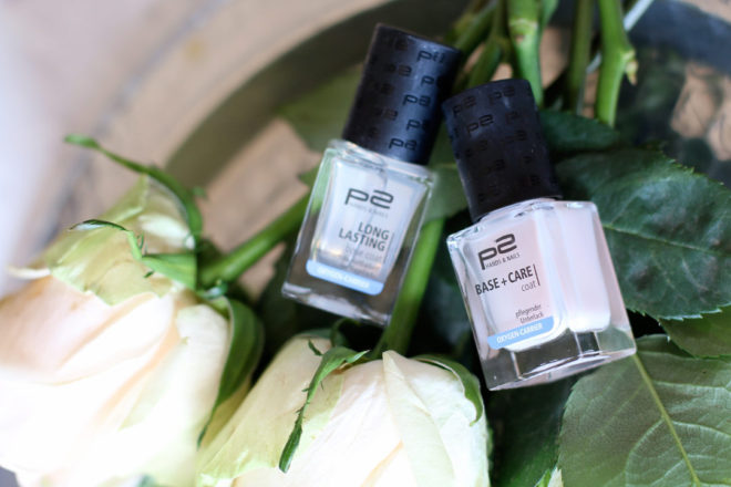 Meine liebsten Nagellackfarben für den Frühling, Basecoat und Topcoat von P2