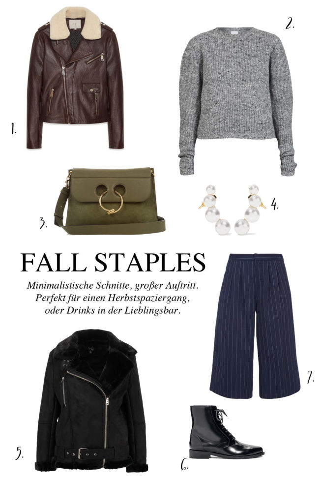 Fall Staples - Must Haves Im Herbst