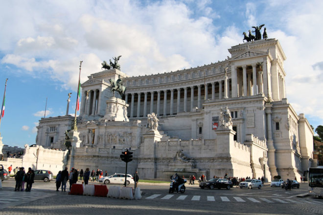 Meine 5 Highlights in Rom - Aussichtsplattform auf dem Monument Vittorio Emanuele II