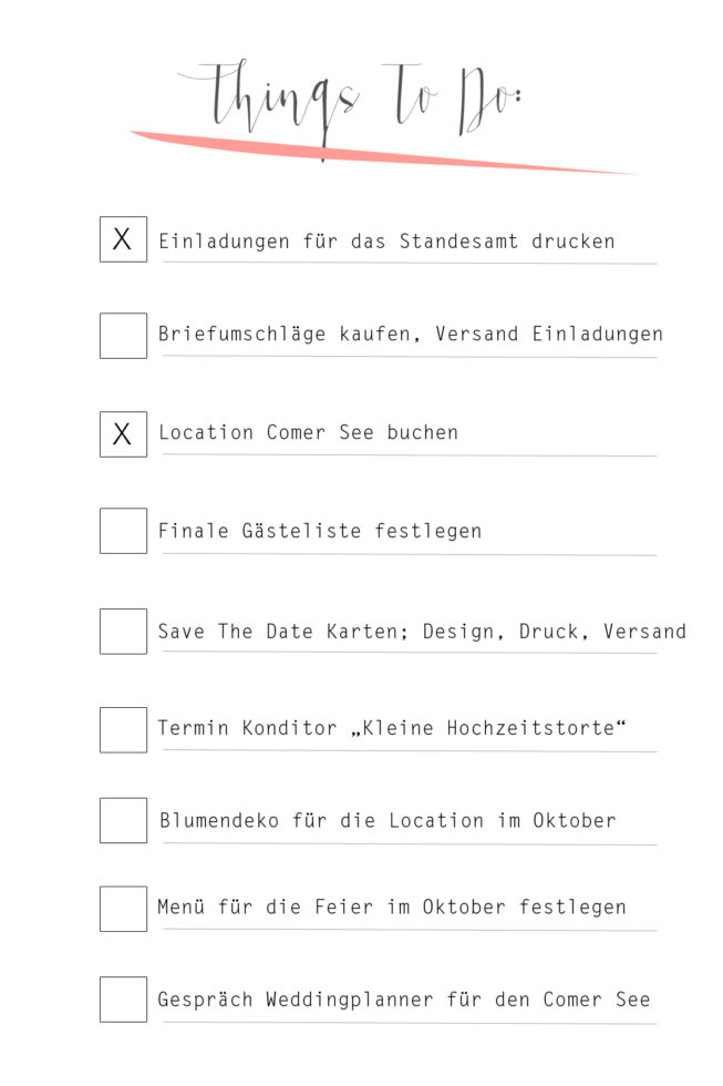 Hochzeitskolumne: Verlobt, und jetzt? Ziele und Pläne für die nächsten Monate