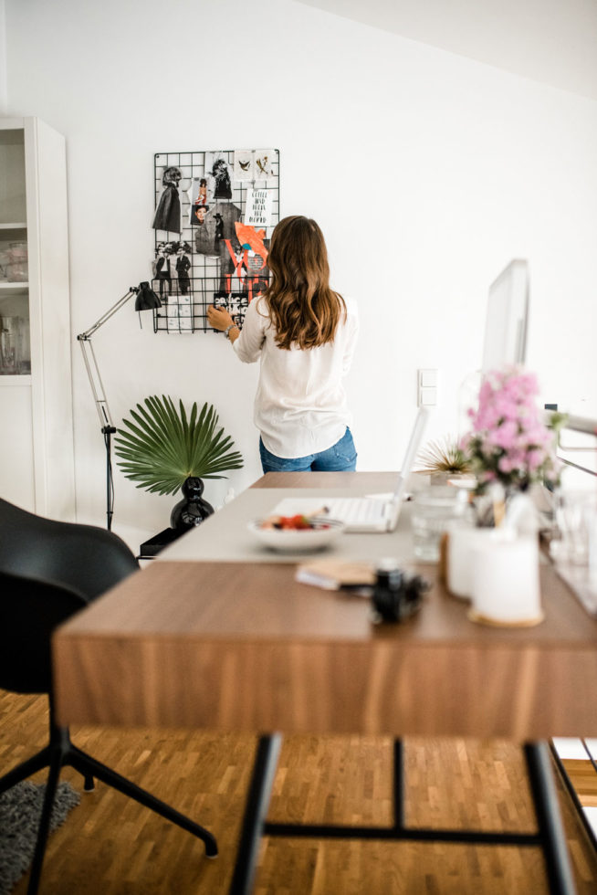 Loft Living, Mein Blogger Home Office mit Cupertino Schreibtisch von Bo Concept, Fashion & Lifestyleblogger Nürnberg