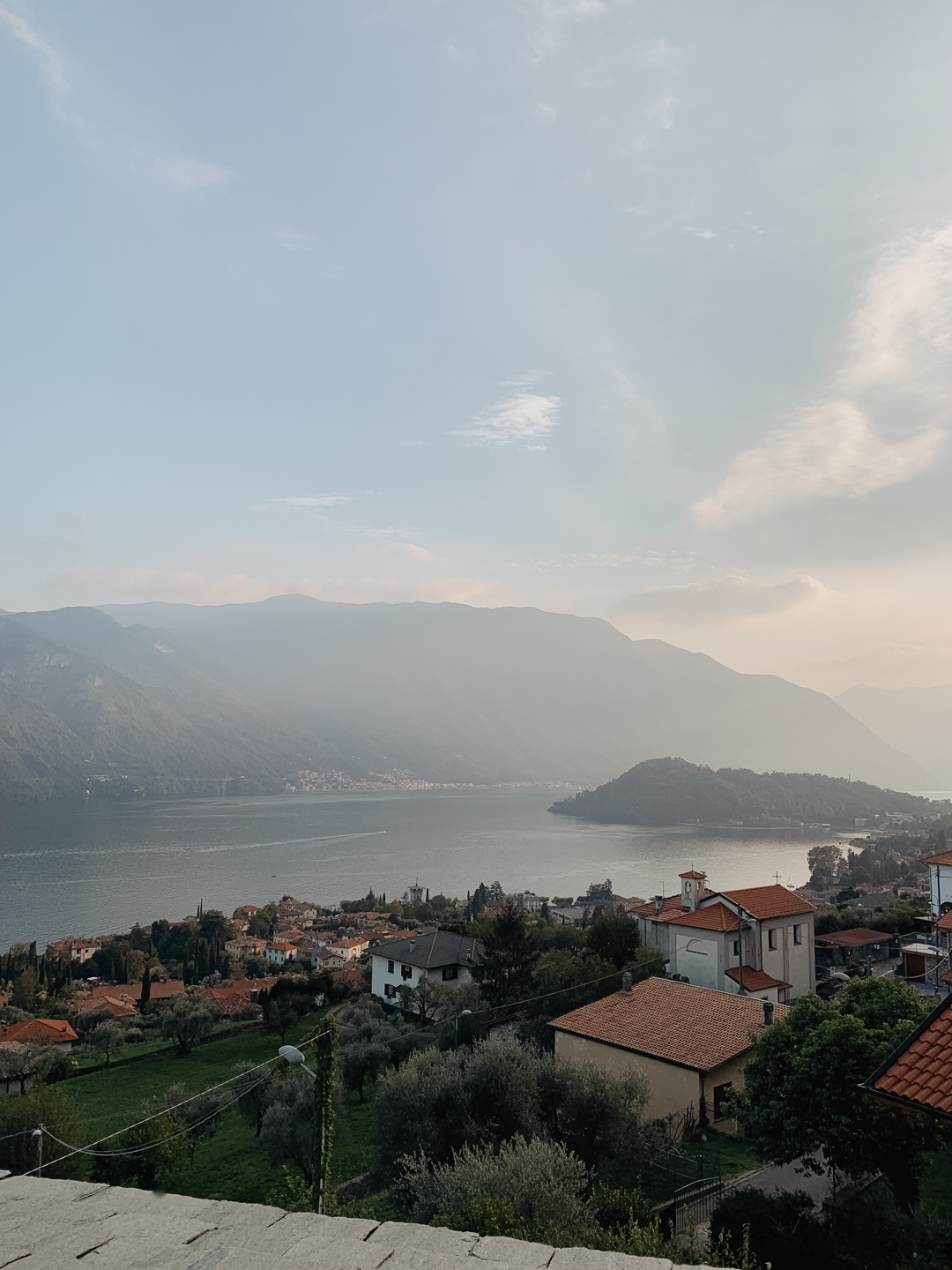 Visual Diary: Blick vom La Perla in Tremezzo am Comer See