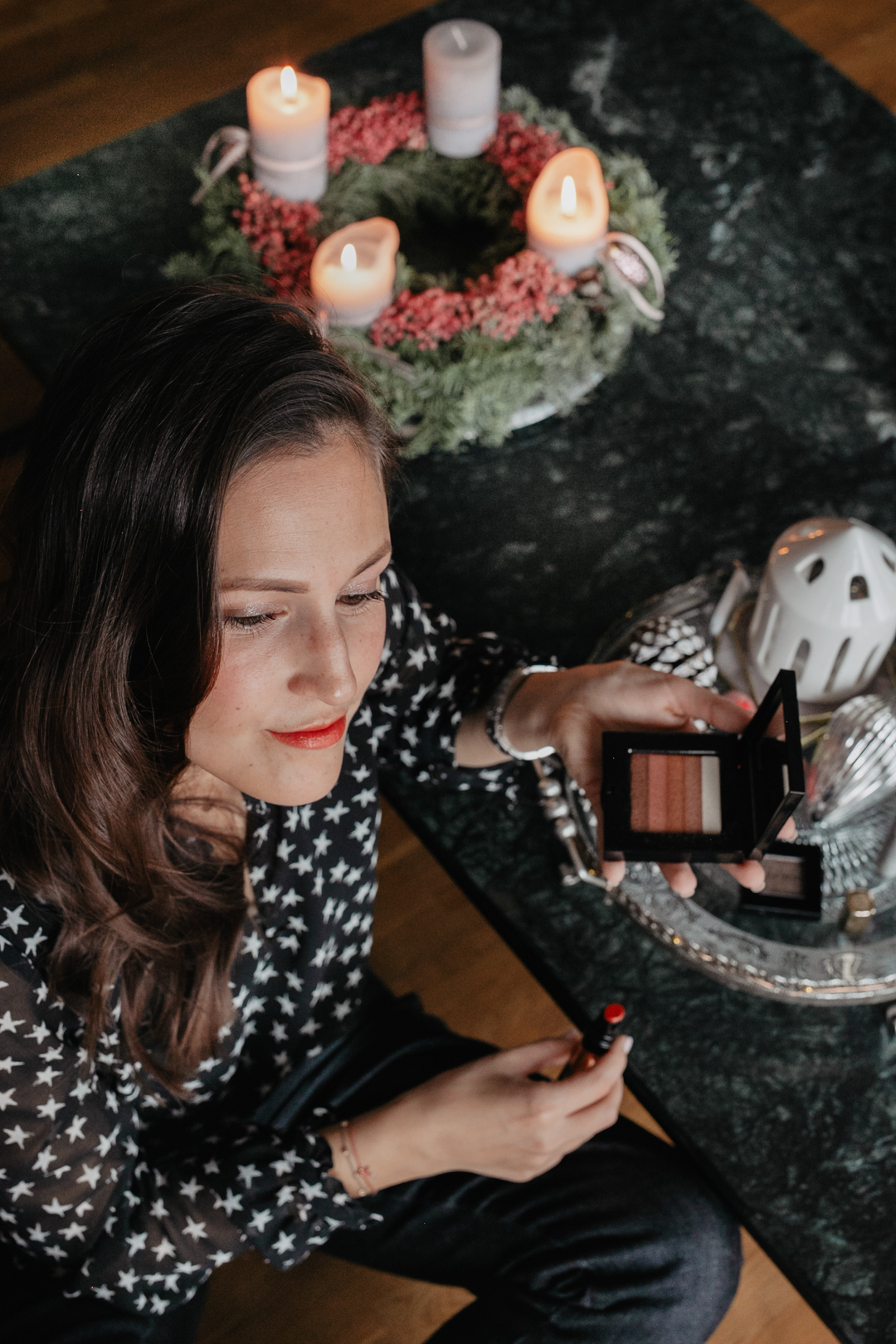 Weihnachtlichen Makeup Look - Pieces of Mariposa / Fashion & Lifestyle Blogger Nürnberg