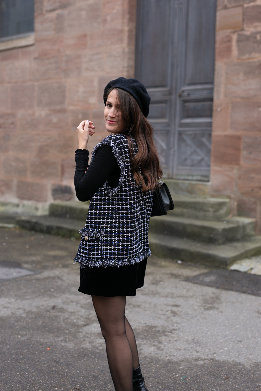 Outfit mit Beret - www.piecesofmariposa // Fashion & Lifestyle Blog Nürnberg