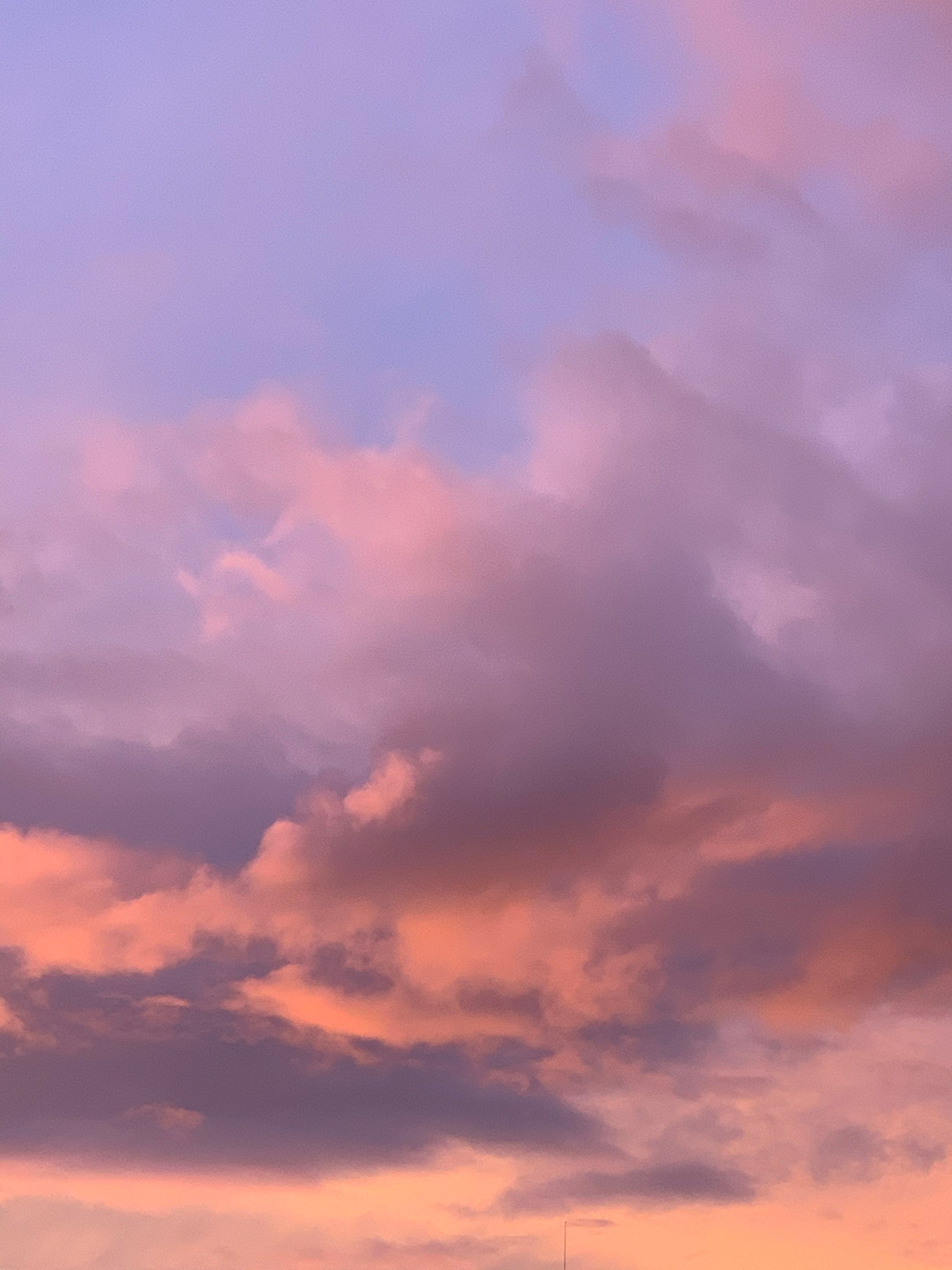 Wunderschöner Sonnenuntergang